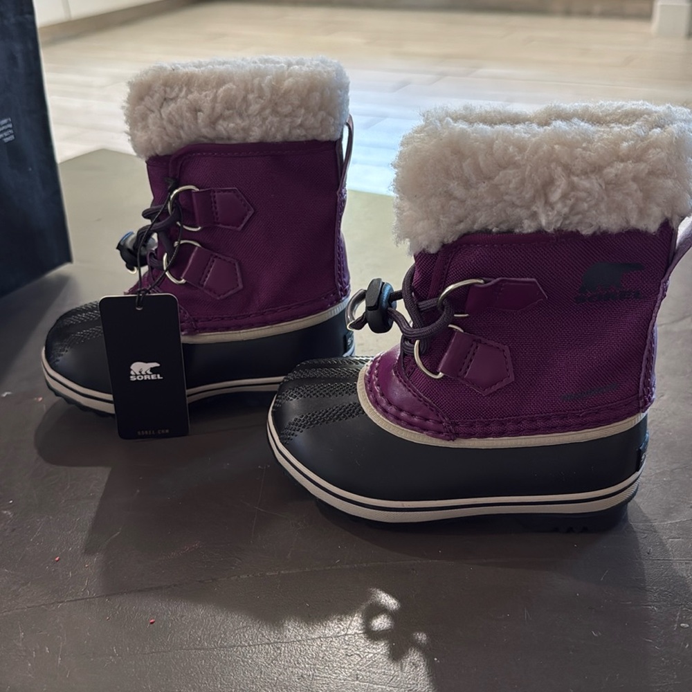 Brand New in Box Sorel Kids Snow Boots